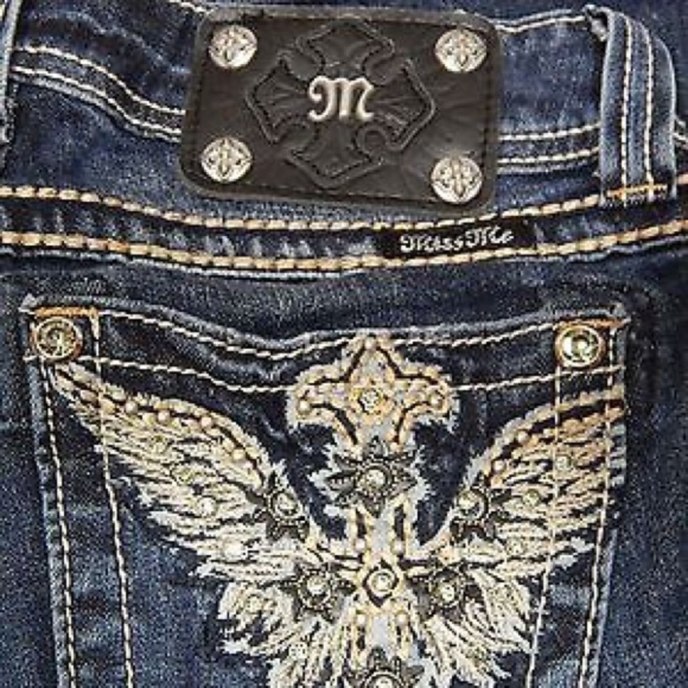 Miss Me Jeans Women's SIZE 26 JP5896B2 Boot Cut